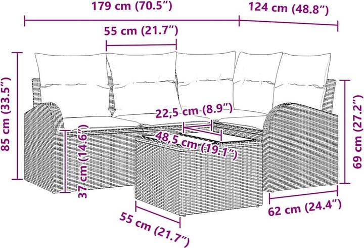 Produktbild vidaXL Kamden