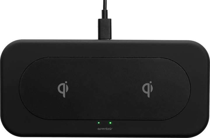 Image du produit Essentials Chargeur double sans fil Qi (10 W)