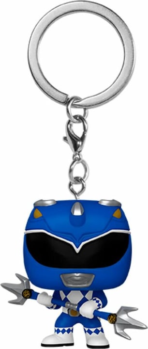 Funko Power Rangers 30e présentoir porte-clés Pocket POP! Vinyl Blue Ranger 4 cm (1)