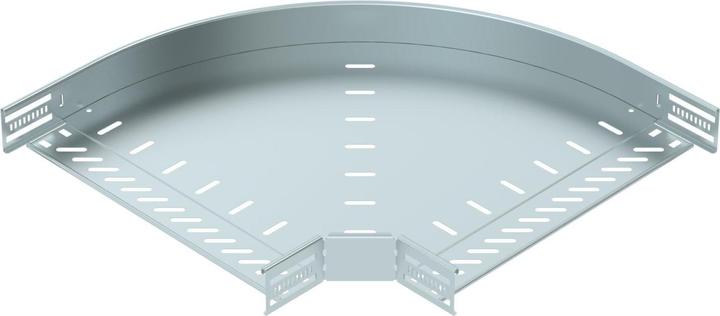 Actual product image OBO Bettermann RB 90 640 FS 90° bend for horizontal cable tray 6036568 (5.30 cm)