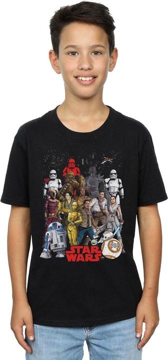 Produktbild Star Wars The Rise Of Skywalker Character Collage TShirt Jungen (104)