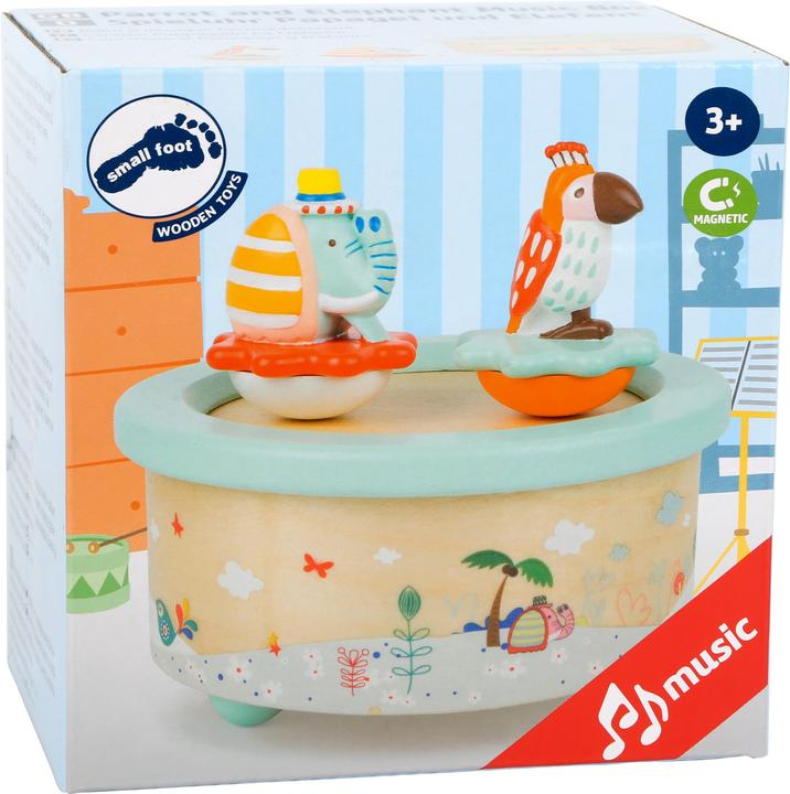 Actual product image small foot Parrot and elephant