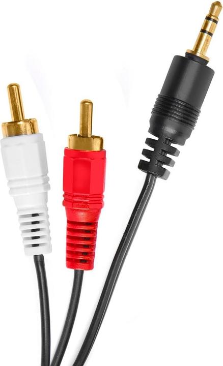 Skytronic Audio-Kabel CX400-2 3,5 mm Klinke - Cinch 2.5 m (2.50 m, Cinch)