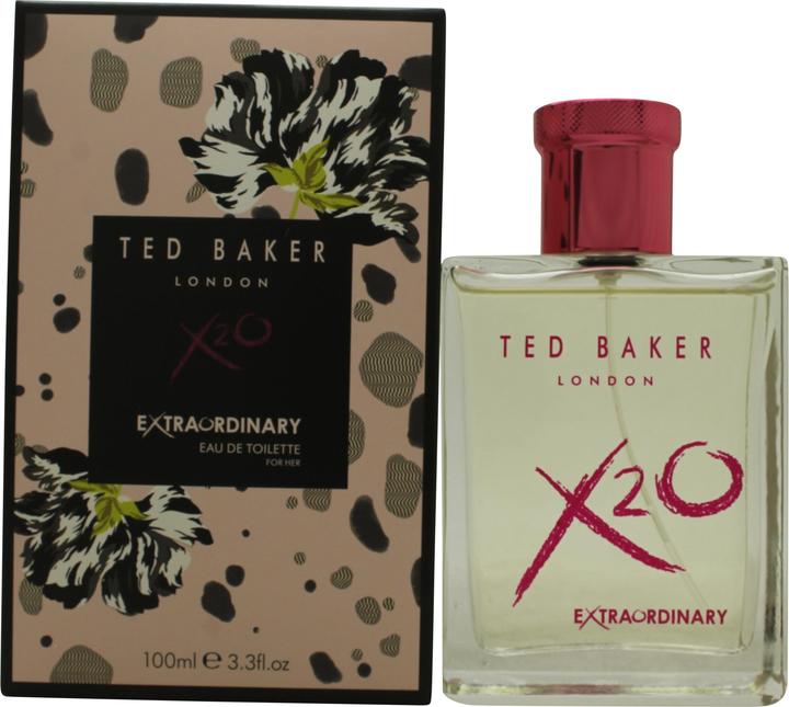 Actual product image Ted Baker X20 Extraordinary for Women Eau de Toilette 100ml Spray (Eau de toilette, 100 ml)