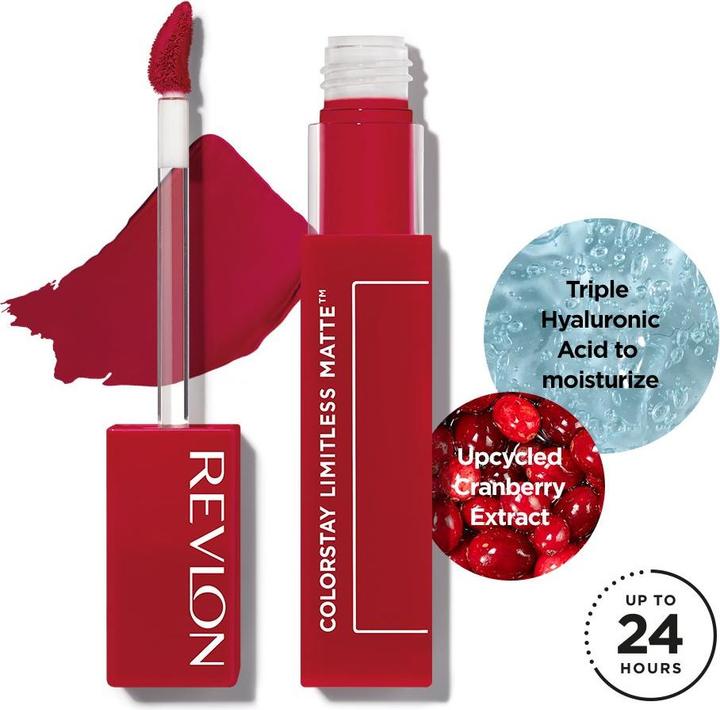 Immagine prodotto Revlon Rossetto liquido opaco ColourStay Limitless - Fired Up 011 (11 Spegnimento del fuoco)