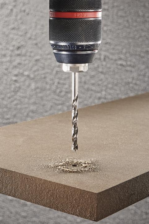 Produktbild wolfcraft 1 Holzbohrer-Set HSS Prof. 6-tlg ø3-10mm (10 mm, 3 mm, 4 mm, 5 mm, 6 mm, 8 mm)