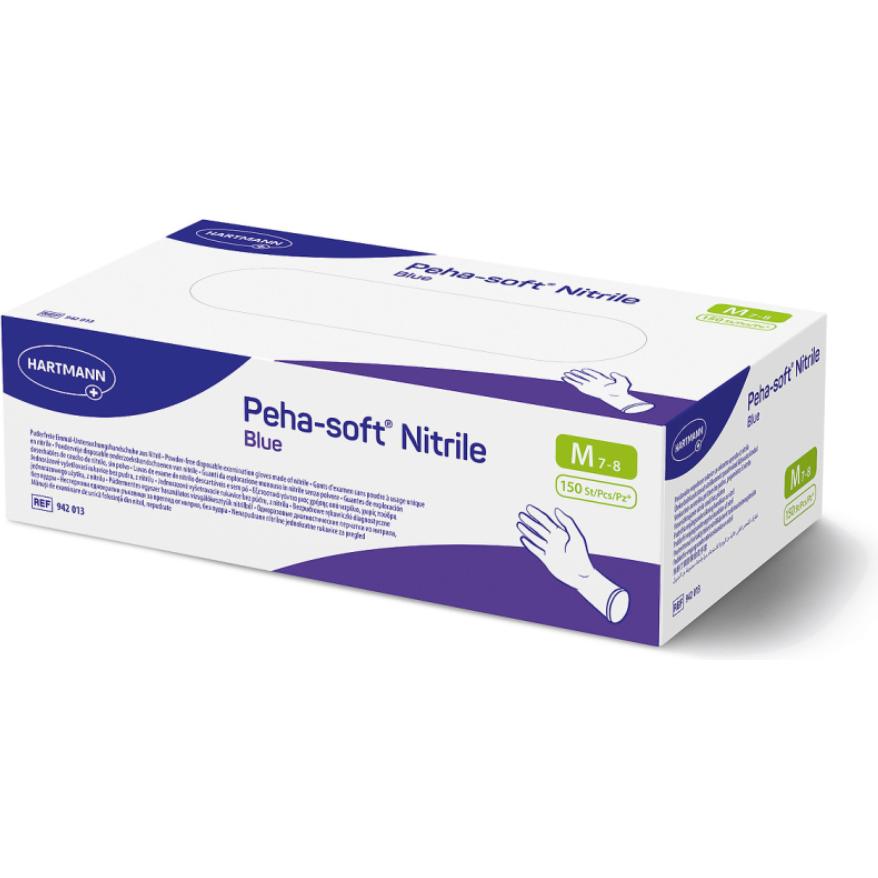 Hartmann, Schutzhandschuhe, Peha Soft Nitrile Blue L (L)