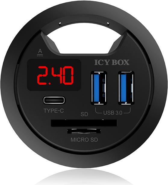 Produktbild Icy Box Ib-Hub1404 (USB-A, 3 Ports)