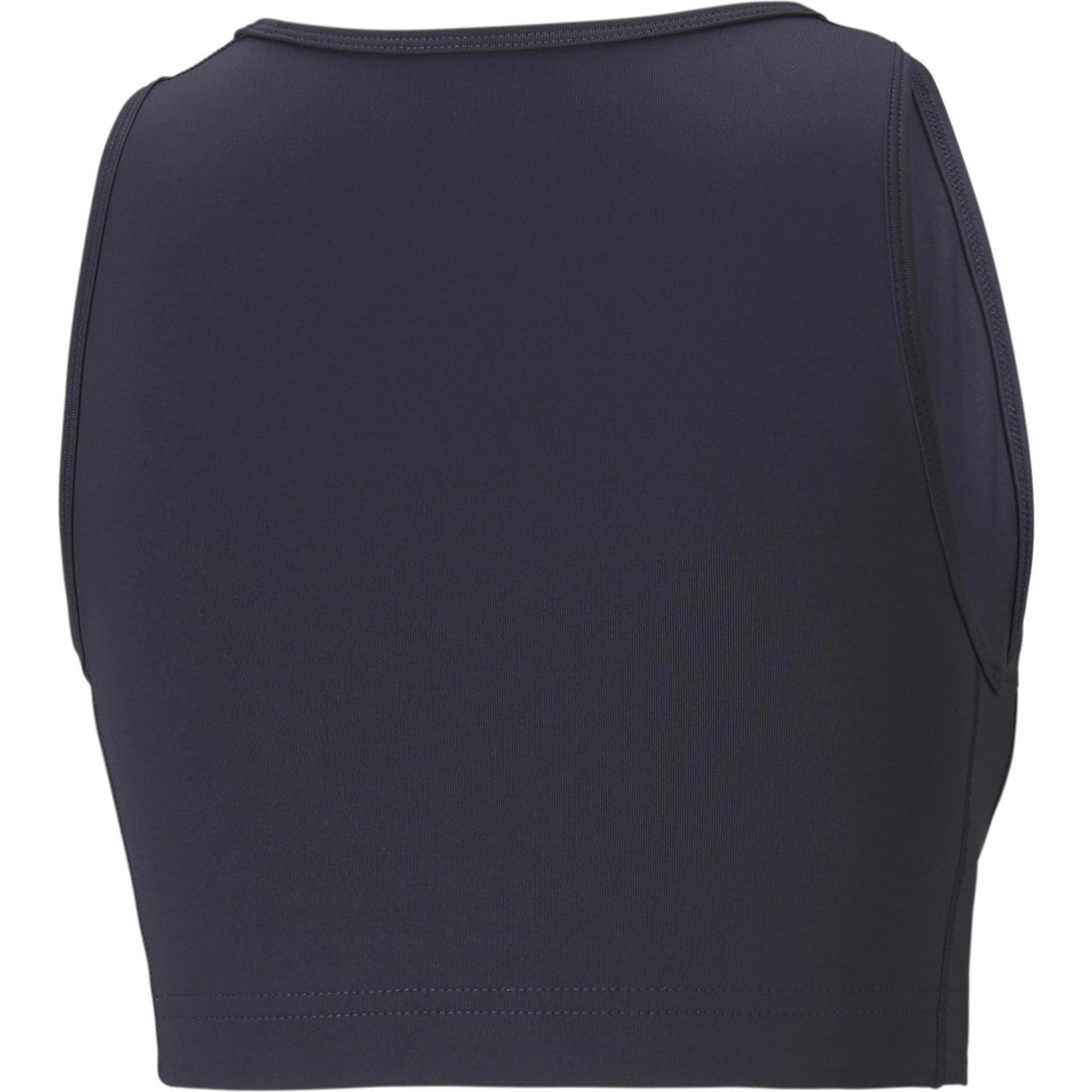 Thumbnail - Puma, Damen, Sportshirt, Cross the Line Crop Top W2.0-519670 (XS), Blau, XS