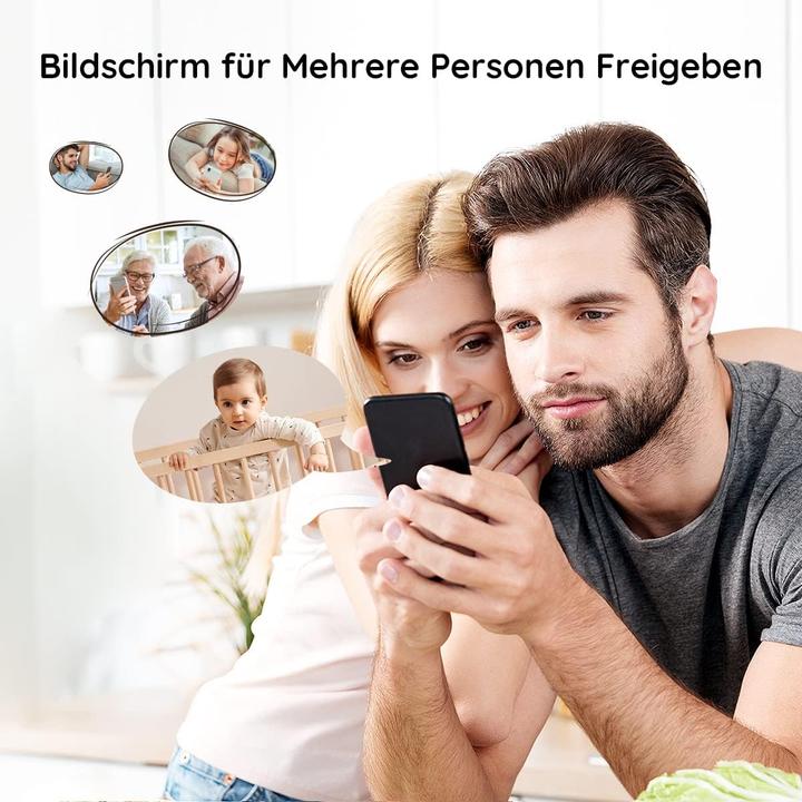 Immagine prodotto Boifun Babyphone mit 2 Kameras und 2K HD Bildqualität (Video e audio)