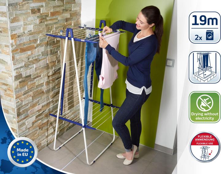 Actual product image Leifheit Pegasus 190 Tower (19 m)