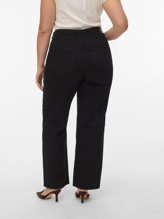 Actual product image Vero Moda VMCTESSA Hohe Taille Weiter Beinschnitt Jeans Weit geschnitten (44)