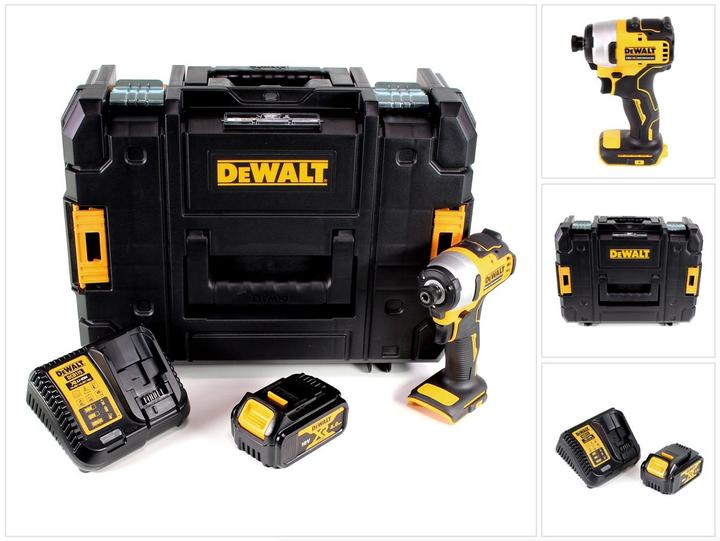 Produktbild DeWalt DCF 809 M1T Akku Schlagschrauber 18 V Brushless Li-Ion in T-STAK Box + 1 x 4,0 Ah Akku + Lade