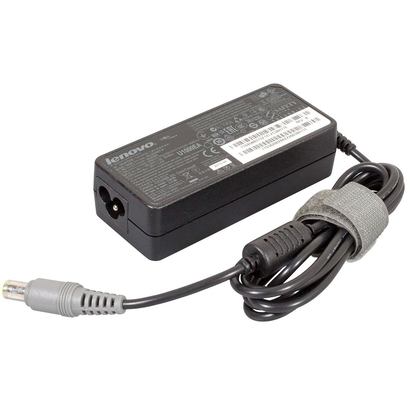 Lenovo Chicony Netzteil (65 W), Notebook Netzteil, Schwarz