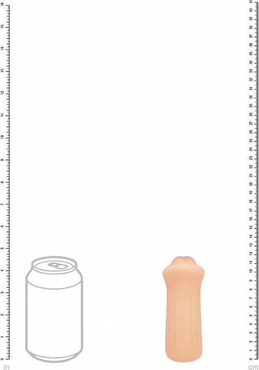 Produktbild Xkin Raw - The Grip - TPE Small Masturbator - 137g - Flesh