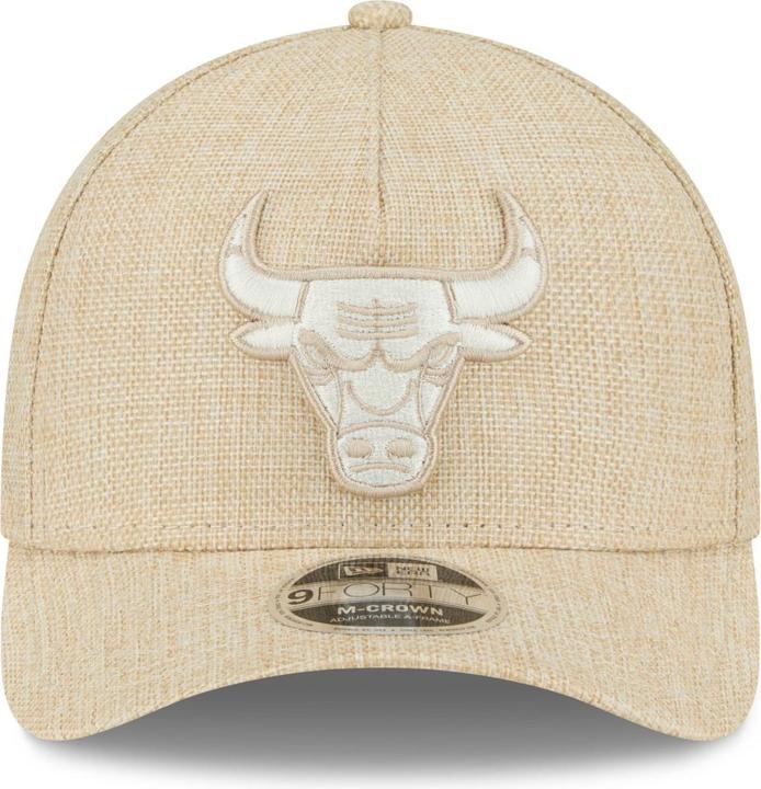 Image du produit New Era 9Forty M-Crown Cap - Weave Chicago Bulls Beige