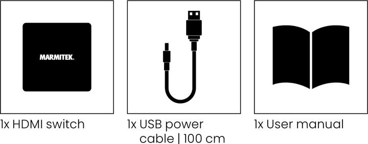 Immagine prodotto Marmitek Interruttore HDMI Connect 720 - 2/1 (8K/60Hz)