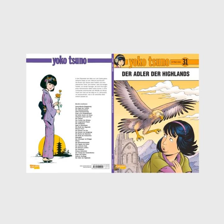 Produktbild Yoko Tsuno 31: Der Adler der Highlands (Deutsch, Roger Leloup, Harald Sachse, 2025)