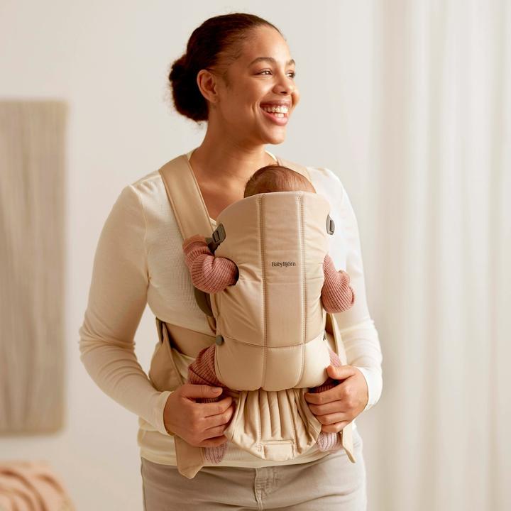 Immagine prodotto BabyBjörn Marsupio mini, tessuto, beige