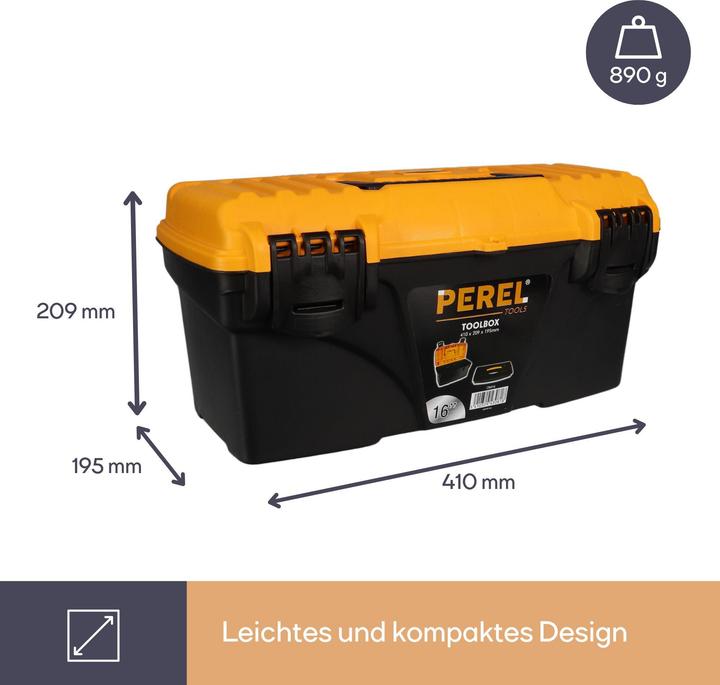 Image du produit Velleman Boîte à Outils - 410 x 209 x 195 mm (1 pièces)