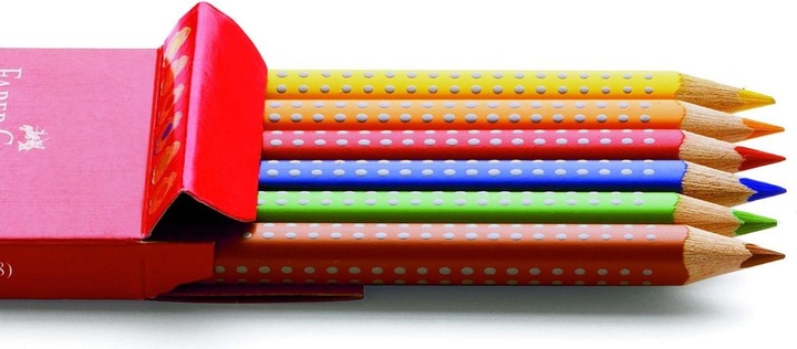 Actual product image Faber-Castell Colour Grip (Multicoloured, 6 x)