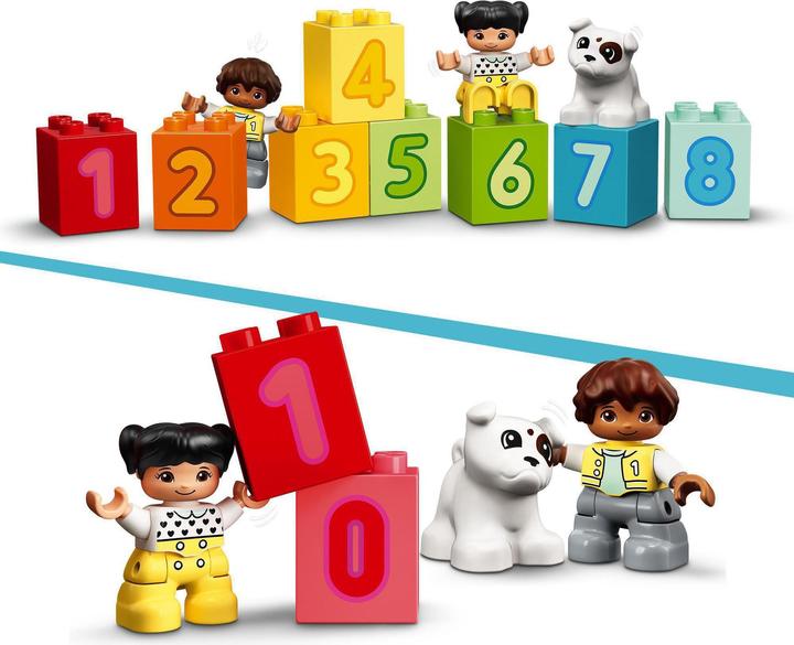 Actual product image LEGO Number Train - Learning to Count (10954)