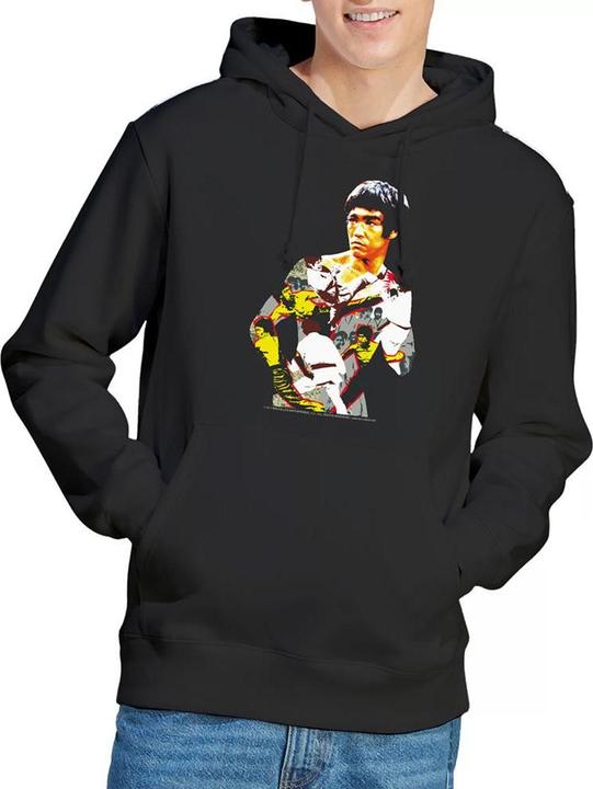 Produktbild Bruce Lee Body Of Action Kapuzenpullover (M)