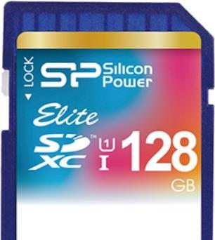 Produktbild Silicon Power Elite UHS-I 128GB SDXC 85/10 MBs SP128GBSDHAU1V10 (128 GB, SDXC, U1, UHS-I)