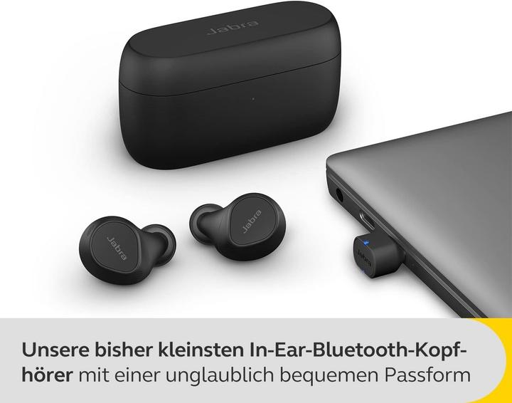 Produktbild Jabra Evolve2 Buds UC (Kabellos, USB-C, Google Meet, Zoom)