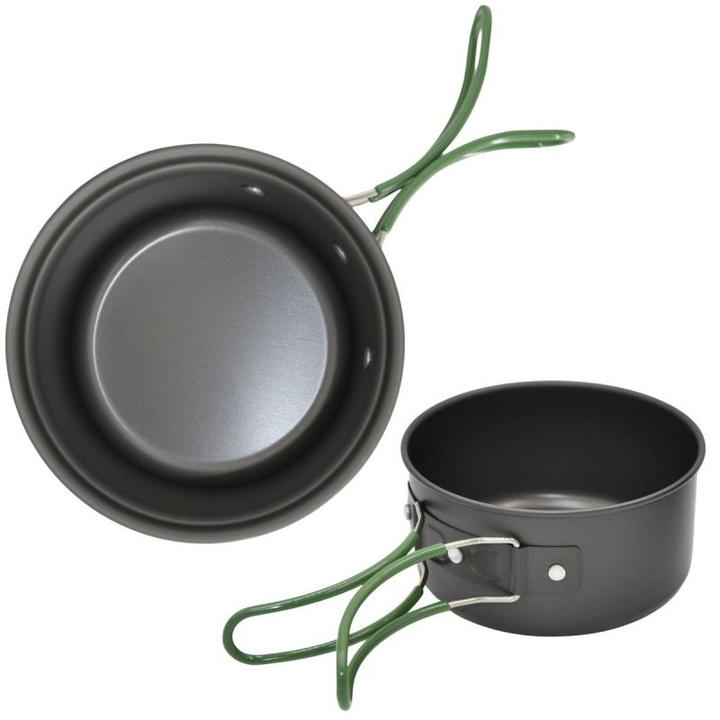 Actual product image Redcliffs Anodized aluminum saucepans ø13 x 9 cm /ø12 x 6 cm
