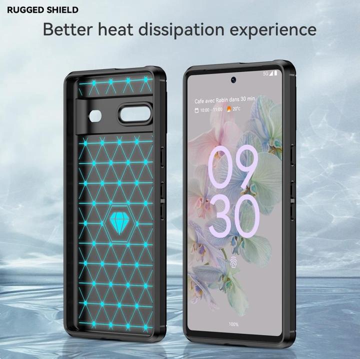 Produktbild Screenguard Carbon Brushed Soft TPU Case (Google Pixel 7)