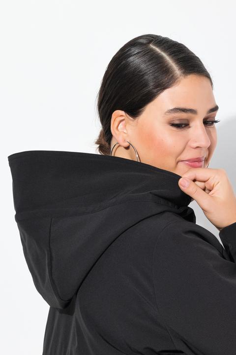 Image du produit Ulla Popken Veste Softshell HYPRAR à capuche, déperlante (46, 48)