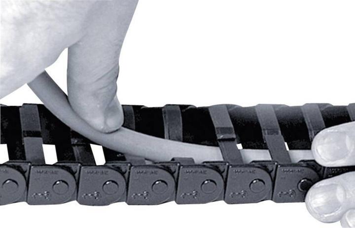 Productafbeelding igus Easy Chain® E-Chain® E16.4 117.4.12PZ Montagebeugel Drukknop Principe (Kabelopening, 5.50 cm)