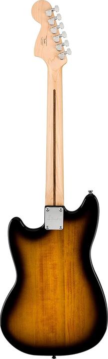 Actual product image Fender Sonic Mustang MN 2-Colour Sunburst electric guitar (Electric guitar, Body: poplar wood, Fingerboard: Maple, Neck: Maple)