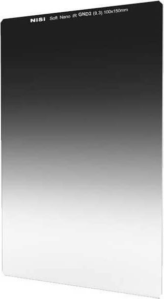 Produktbild Nisi Soft nano GND2 (0,3) 100x150mm 1 Stop (150 mm, ND- / Grauverlauffilter, 100 mm)