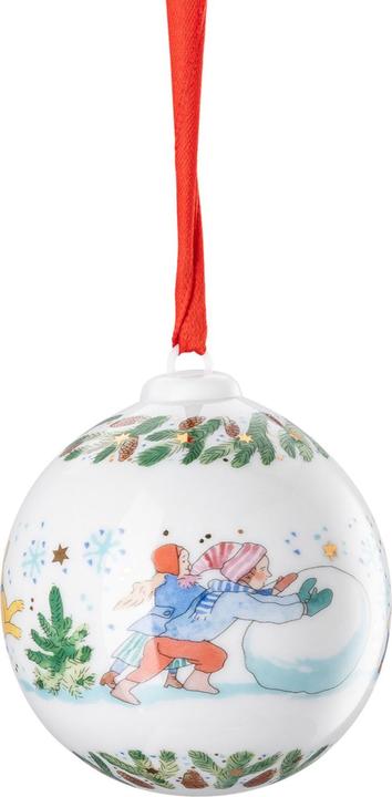 Produktbild Hutschenreuther Porzellankugel - Weihnachtskugel 2025 - Porzellankugel (1 -teilig)