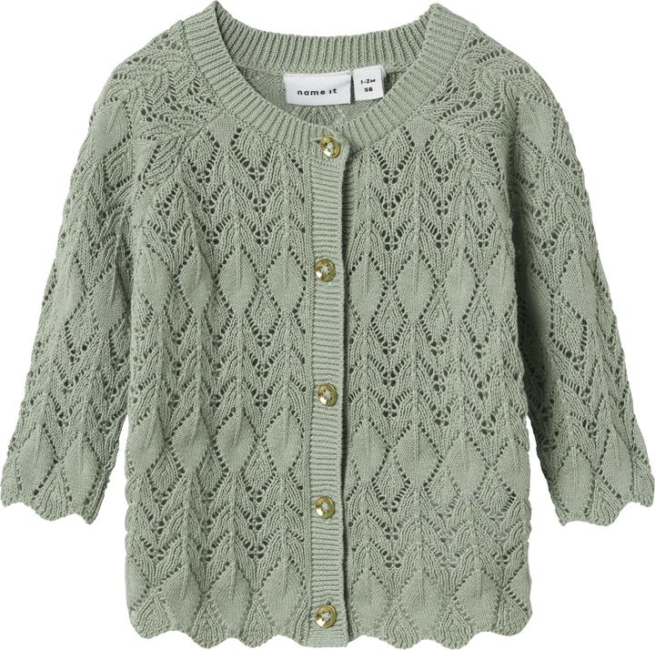 Actual product image Name it Bio-Baumwoll Strickjacke (68)