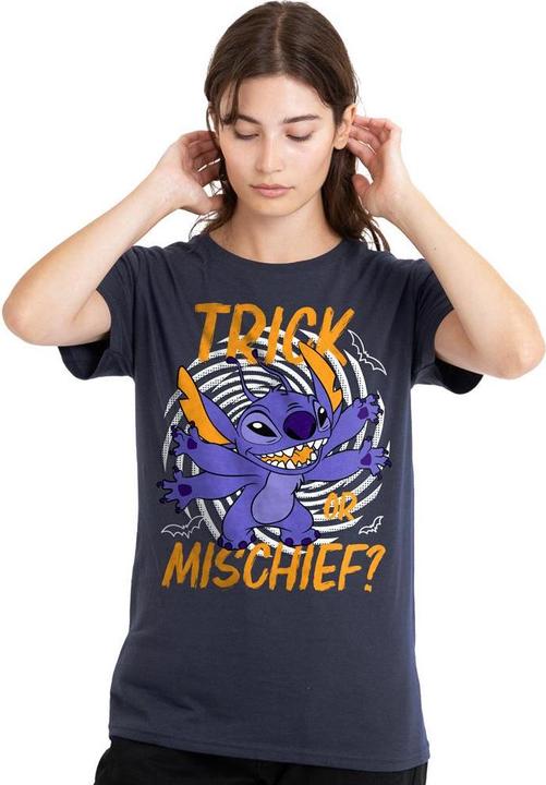 Immagine prodotto Lilo & Stitch Trick Or Mischief Maglietta Donna (XXL)