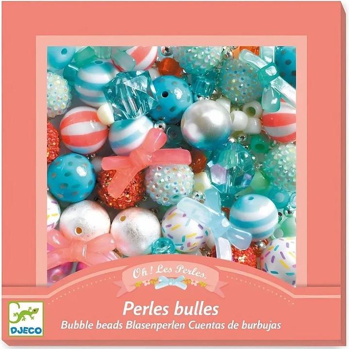 Actual product image Djeco Bubble beads silver