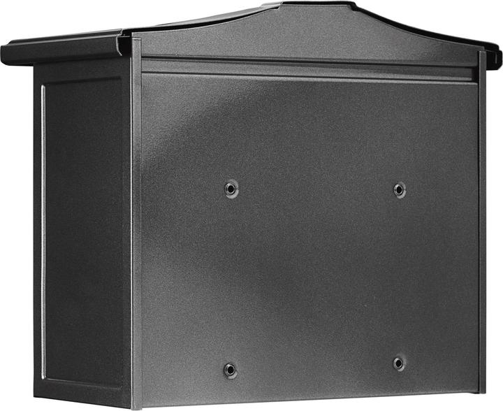 Actual product image Burg Wächter Galvanised steel letter box WxHxD 345/410/205 mm Copenhagen 882 Old iron