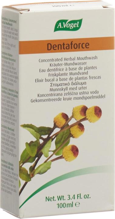 Actual product image A. Vogel Dentaforce Herbal Mouthwash (100 ml, Mouthwash)