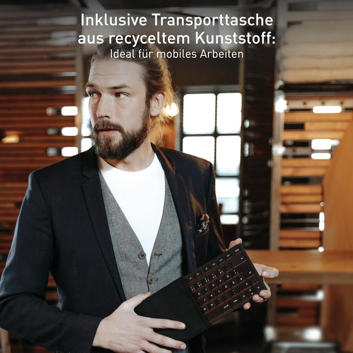 Produktbild CHERRY KW 9200 Mini (Englisch International, Kabellos)