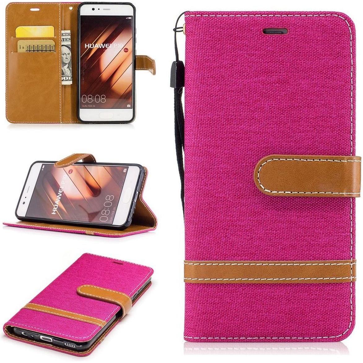 Thumbnail - König Design Hülle Handy Schutz für Huawei P10 Case Cover Tasche Wallet Etui Handyhülle Neu (Haier P10), Smartphone Hüll...