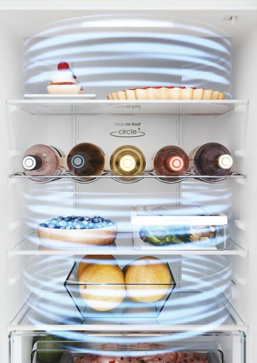 Produktbild Candy Fresco CBT5518EW Kühl- und Gefrierkombination Integriert 248 l E Weiss (248 l)