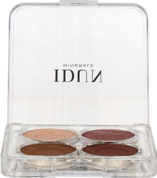 Actual product image IDUN Minerals Palette Eyeshadow Lavendel (Violet, Brown)