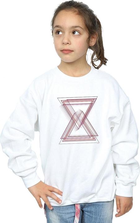 Produktbild Avengers Infinity War Black Widow Lines Sweatshirt Mädchen (152, 158)