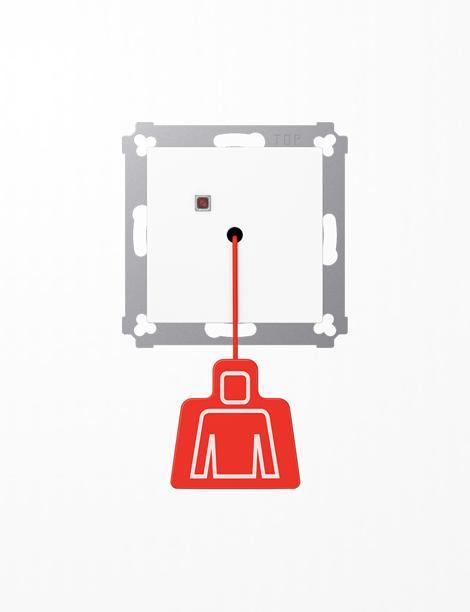 Actual product image JUNG Pull switch