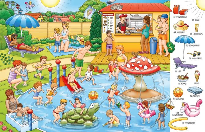 Actual product image Erste Wörter Wimmelbuch (German)