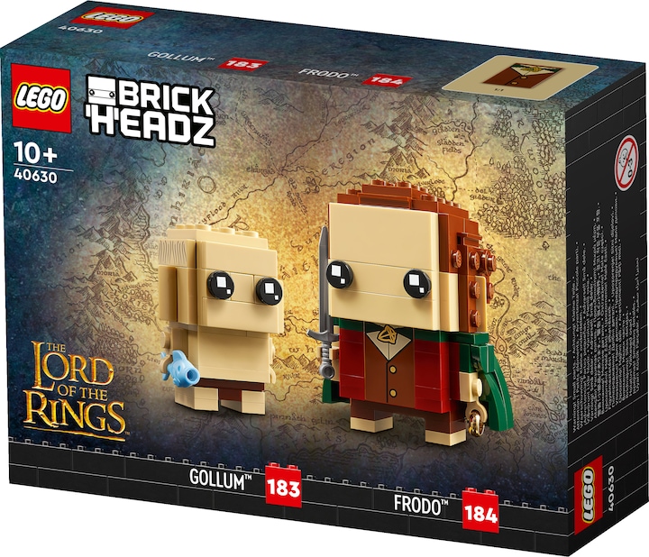 Actual product image LEGO Brickheadz Frodo & Gollum (40630, LEGO Brickheadz)