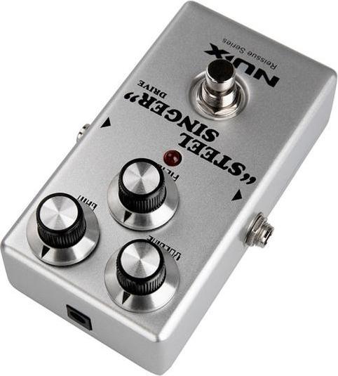 Actual product image NUX Steel Singer overdrive pedal effects unit with power supply unit (Guitar)